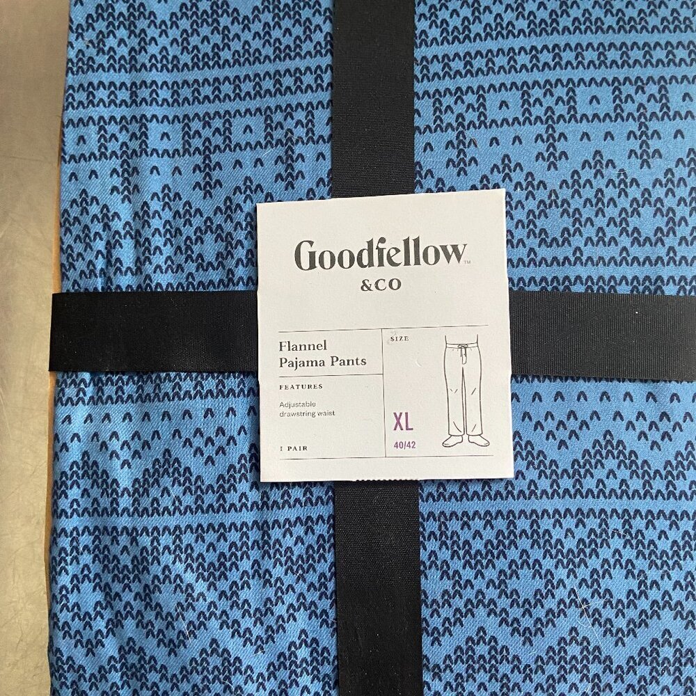 Goodfellow & Co Blue Flannel PJ Pants